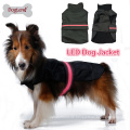 Haustier-Stoff LED Hundejacke-Mantel der Großhandels-Sicherheits-LED